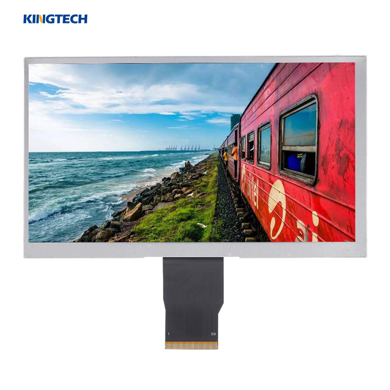 TTL Interface 7 Inch 1024x600 All View Angle LCD Display