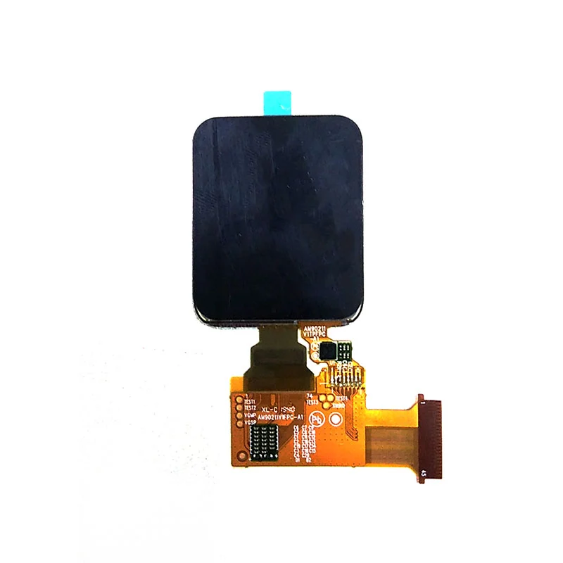 1,78 tum 368 * 448 IPS AMOLED display.