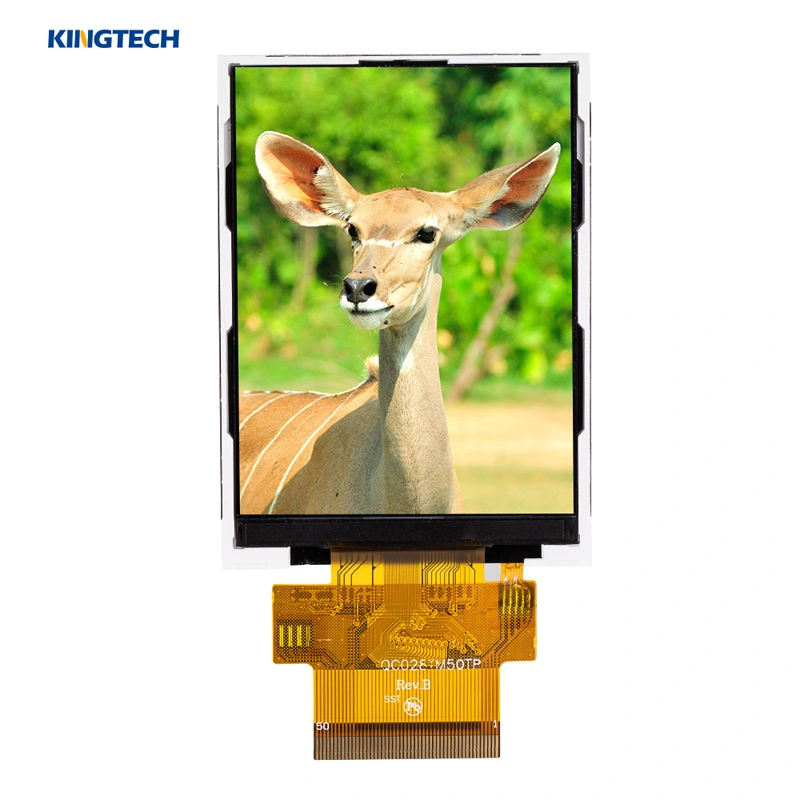 Full visningsvinkel 2,8 tum 240x320 TFT LCD-display.