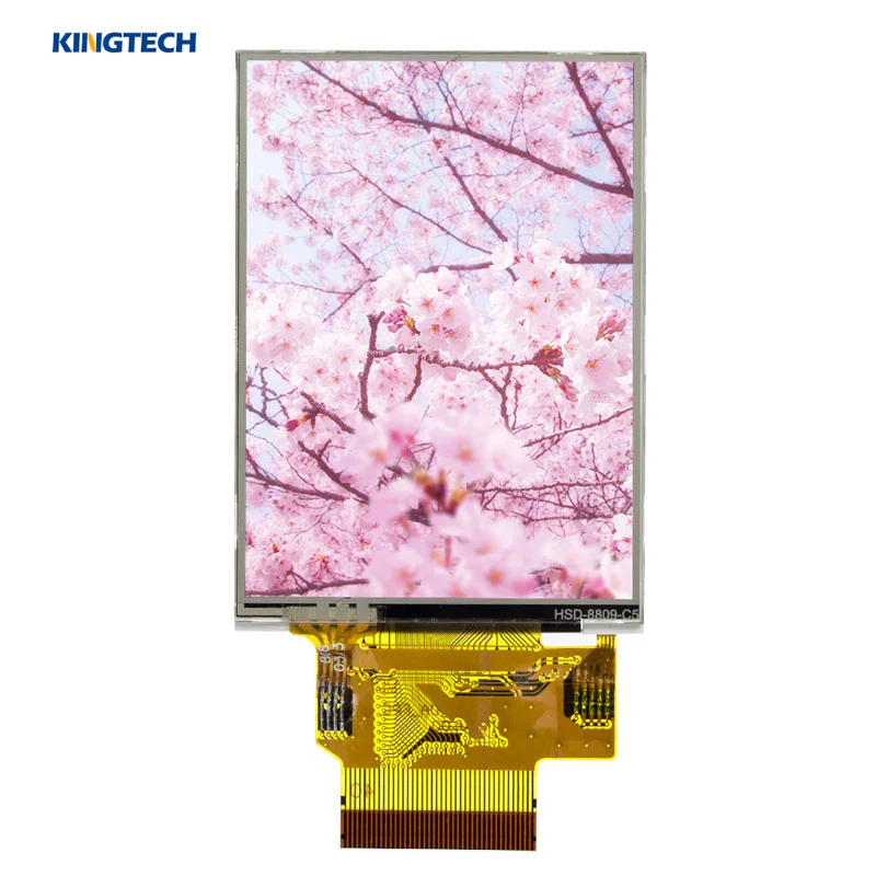 MPU/RGB/SPI-gränssnitt 2,4 tum 240x320 TFT LCD-modul.