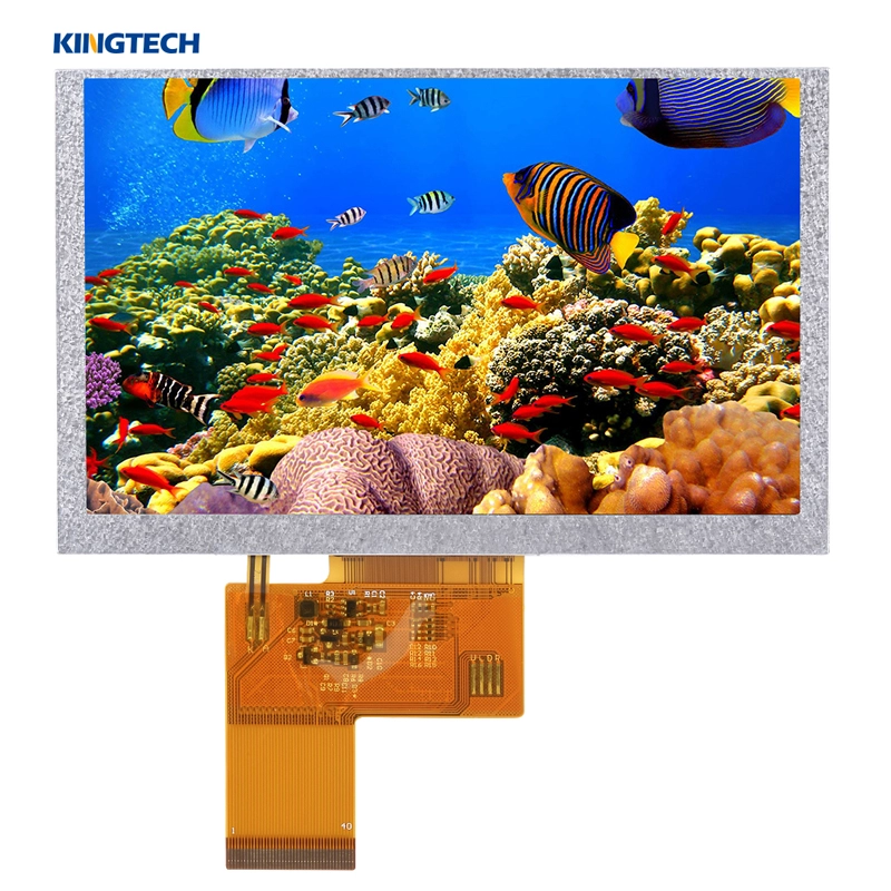 480x272 RGB-gränssnitt 5, 0 tums TFT LCD-skärm